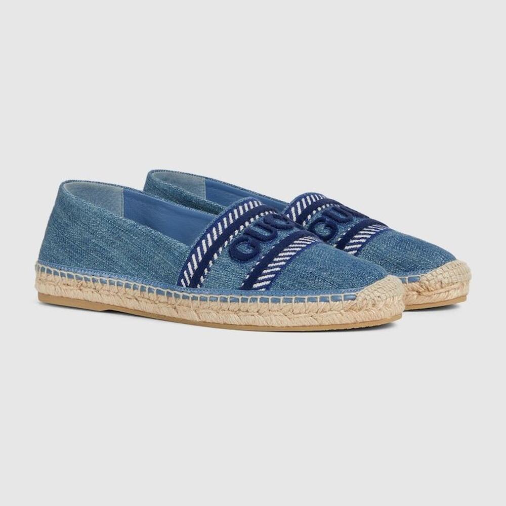 Gucci Denim Espadrilles - 40.5